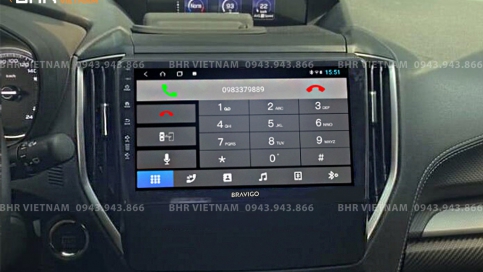 Màn hình DVD Android liền camera 360 xe Subaru Forester 2020 - nay | Bravigo Ultimate (6G+128G)  
